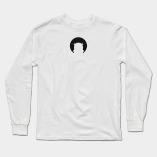Golang Gopher Black Silhouette Long Sleeve T-Shirt